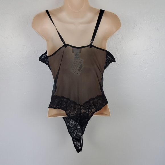 Bodysuits black lace women size M  New - Picture 3 of 6